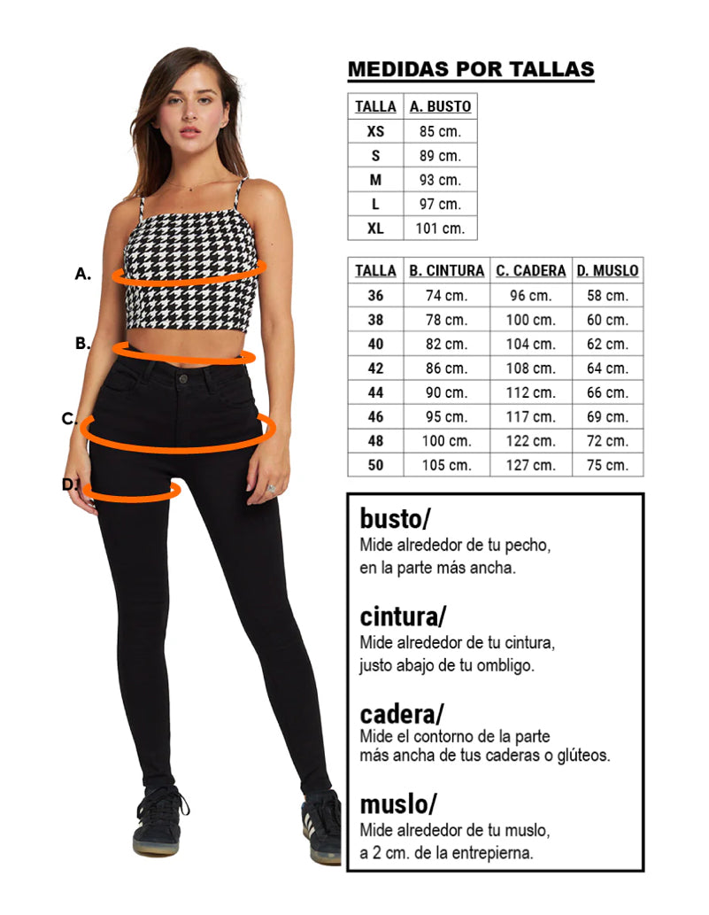 Jeans Flare paradise negro basick🤍