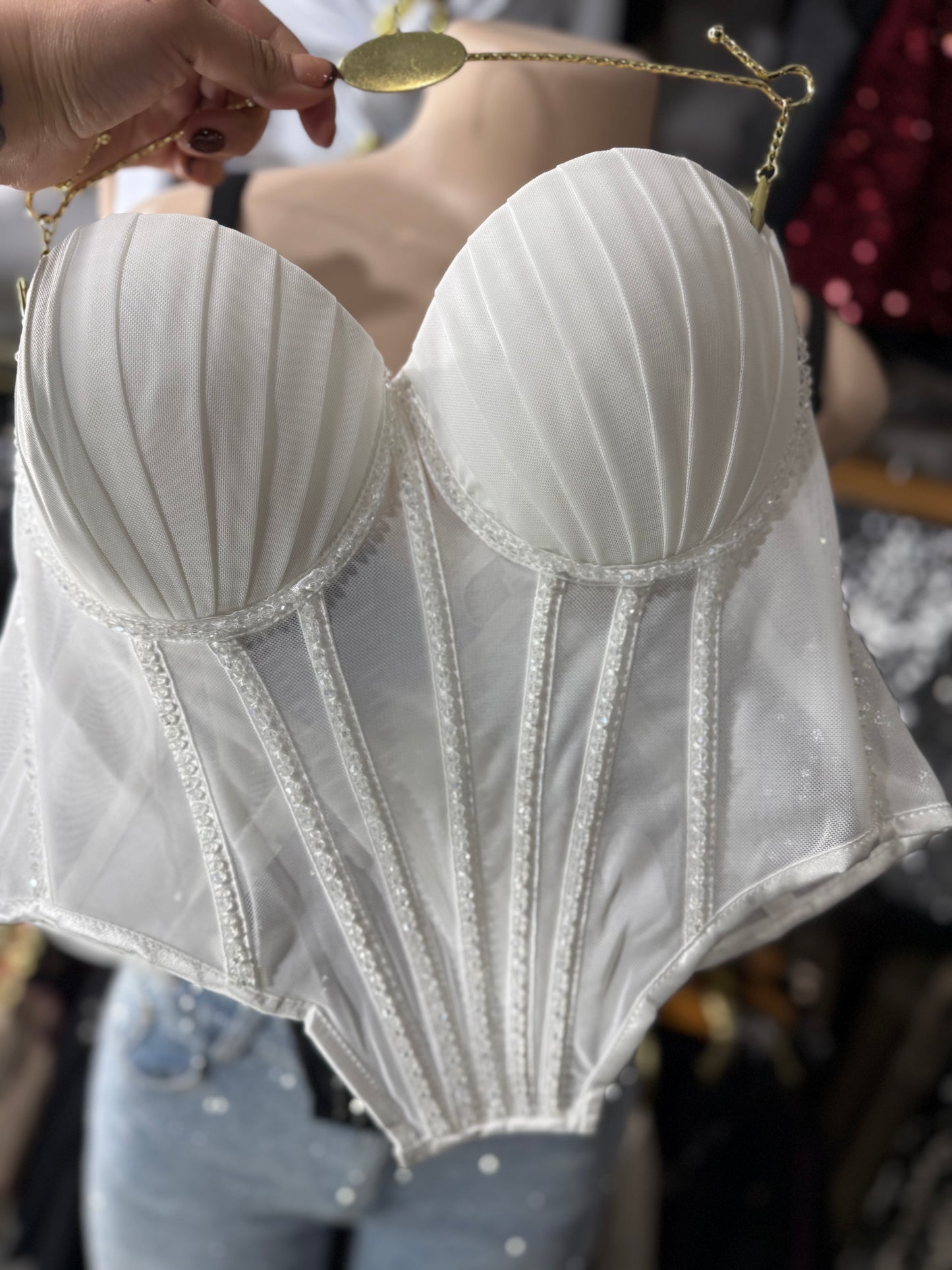 Corset premium brillos