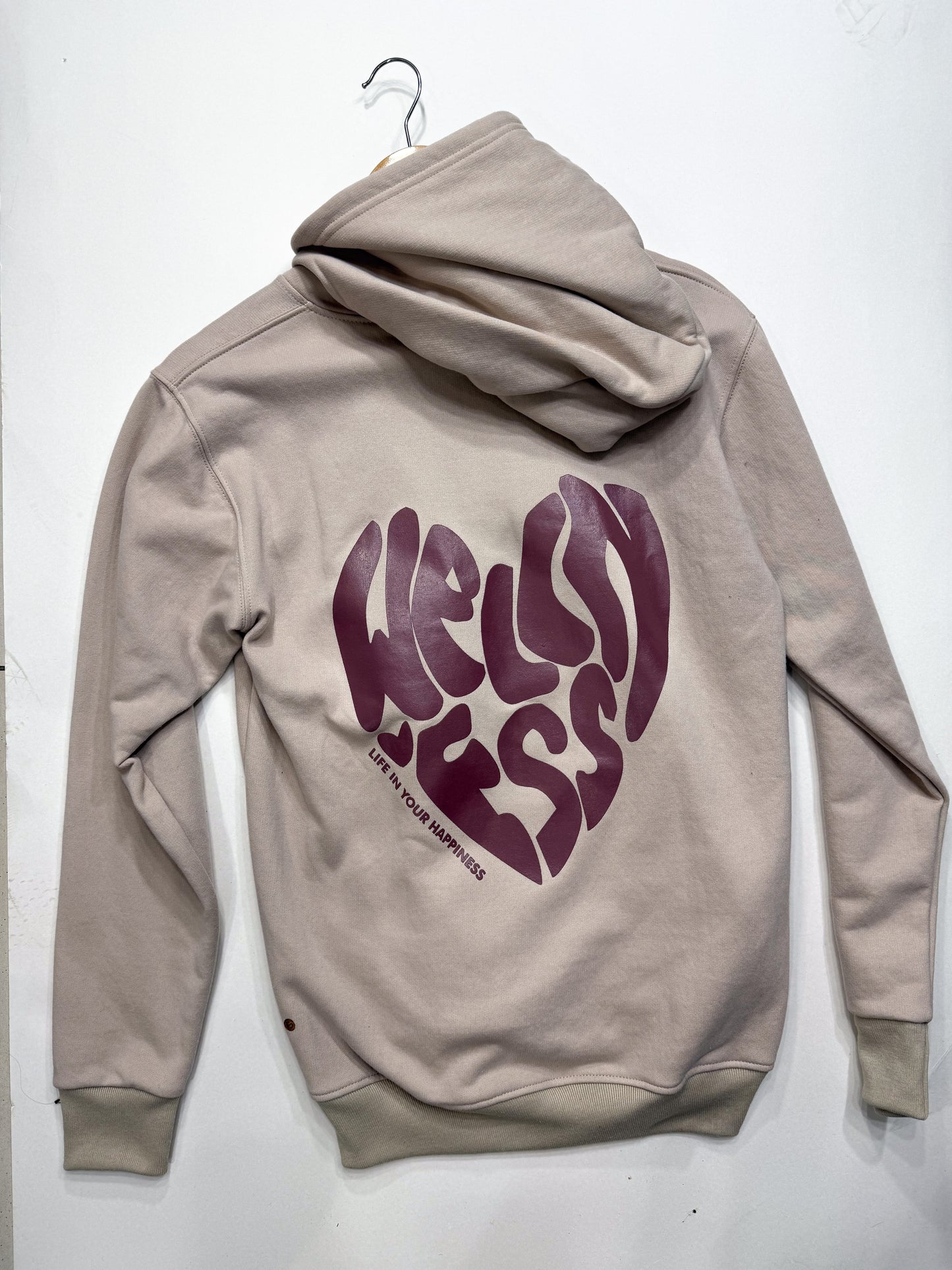 Poleron beige corazón 🤍