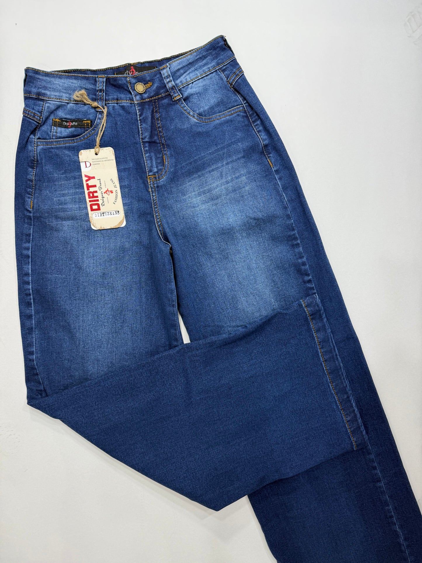 Jeans wide leg blue
