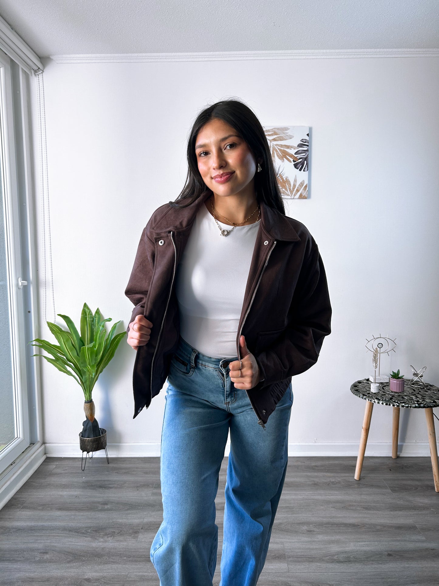 Chaqueta gamuza kendall