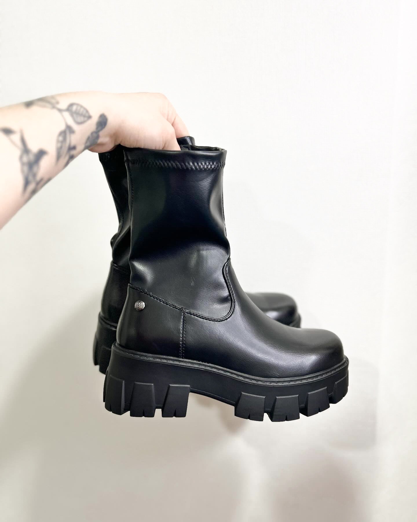 Botas biker cortitas