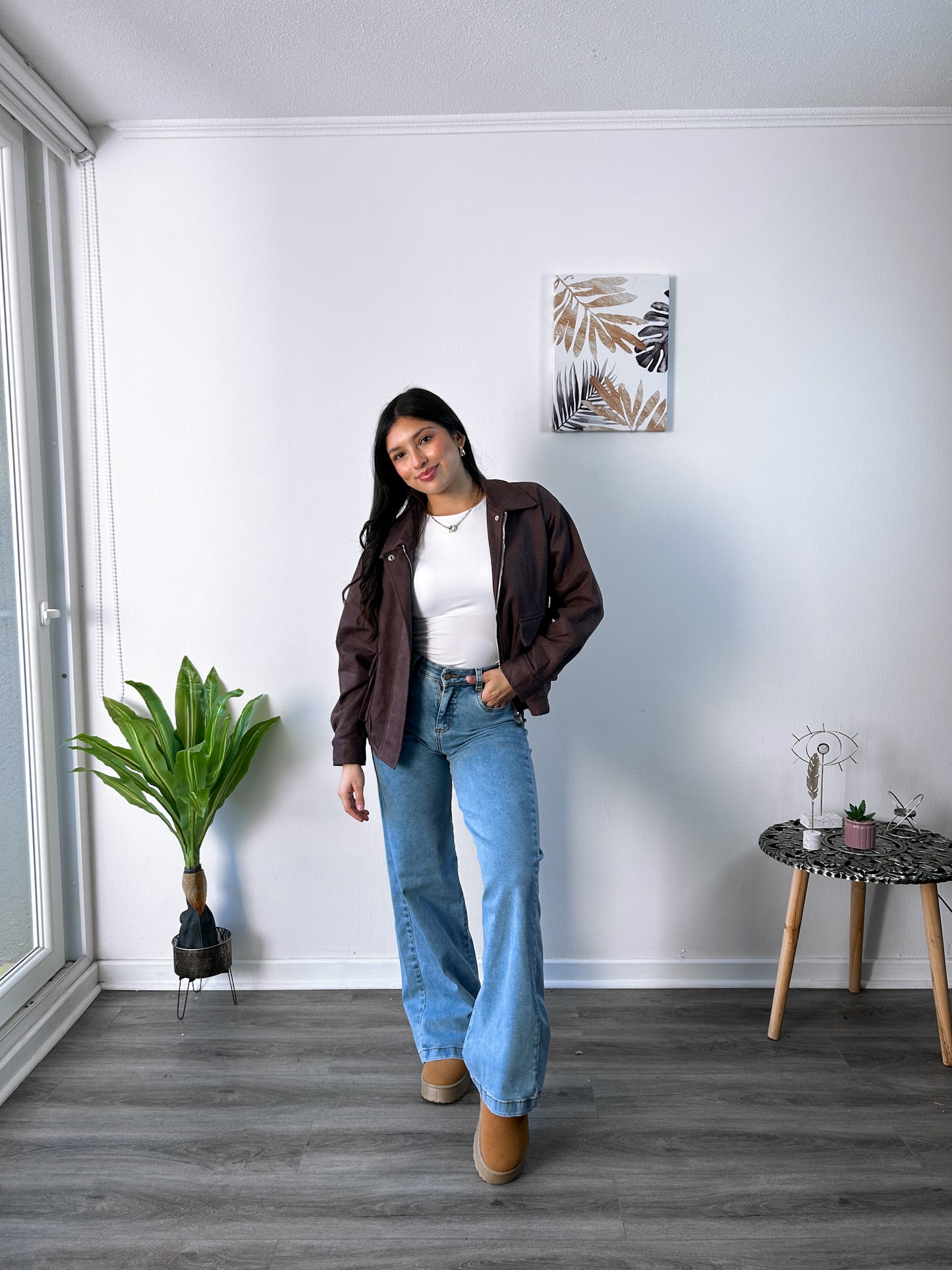 Chaqueta gamuza kendall