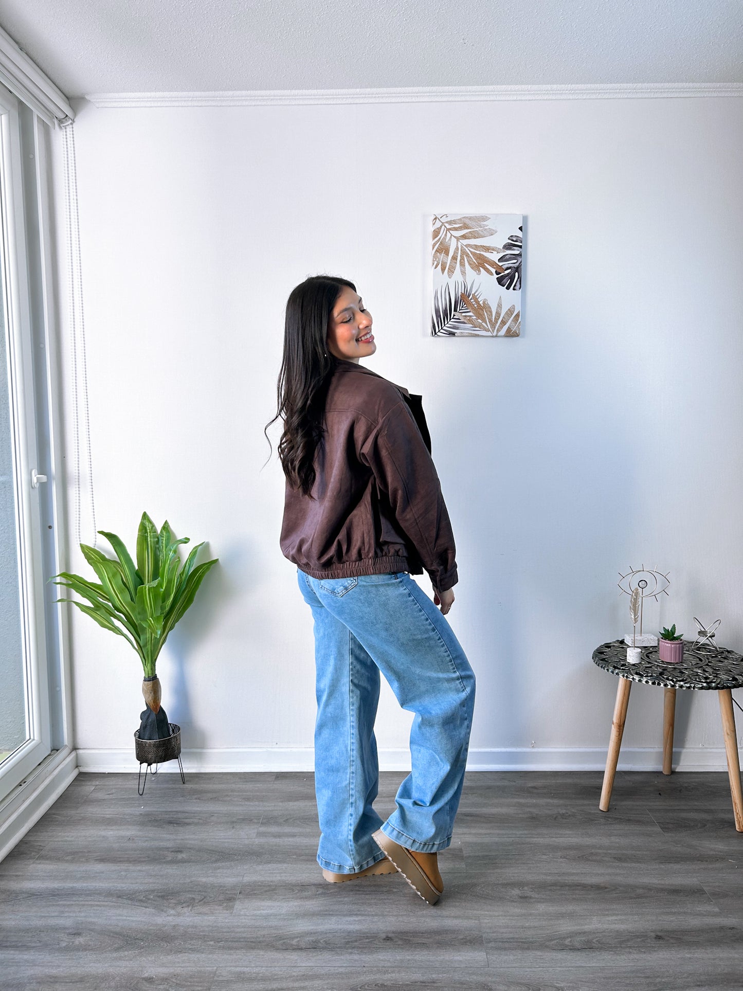 Chaqueta gamuza kendall