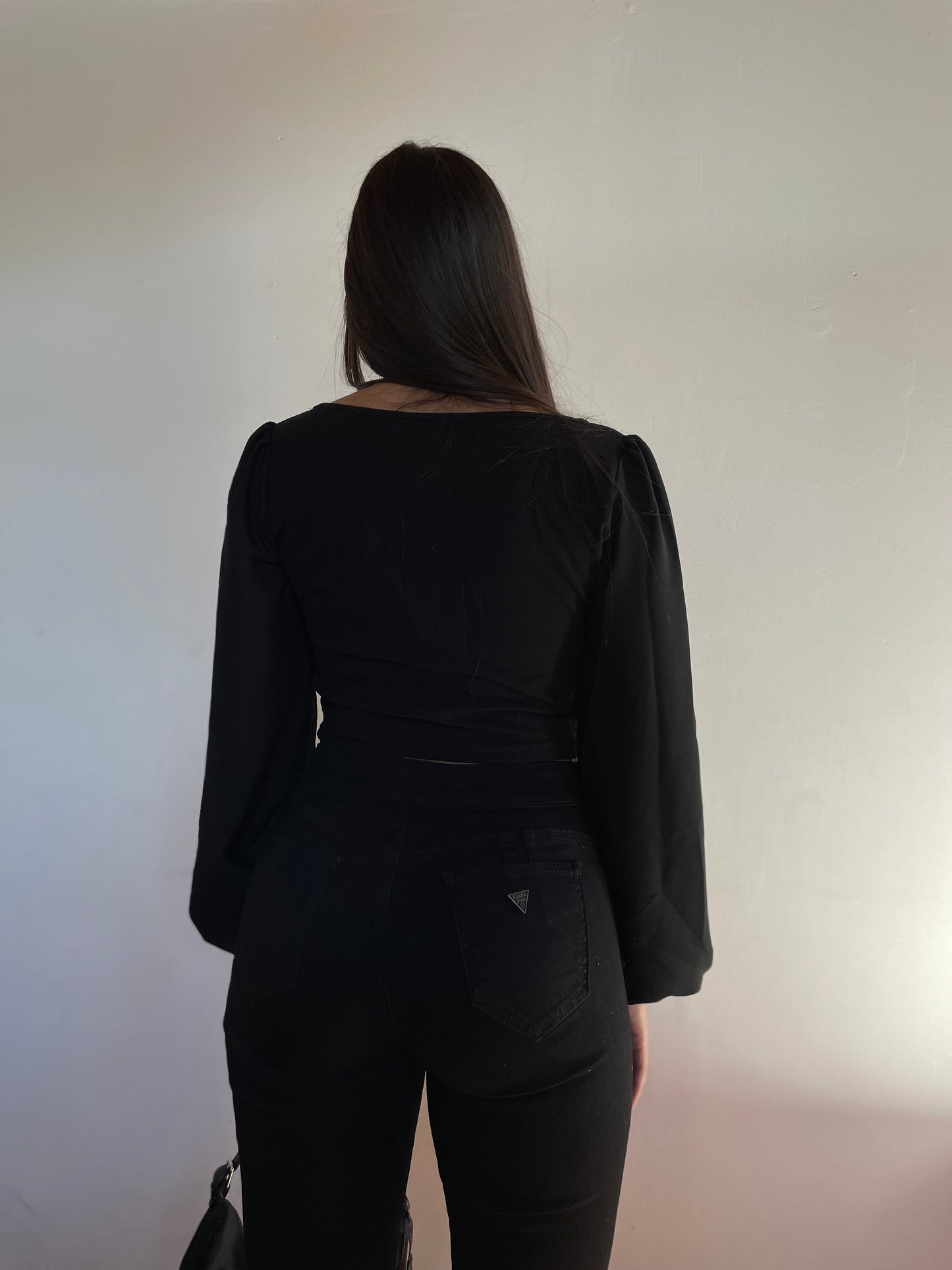 Jeans trenzado negro paradise🤍